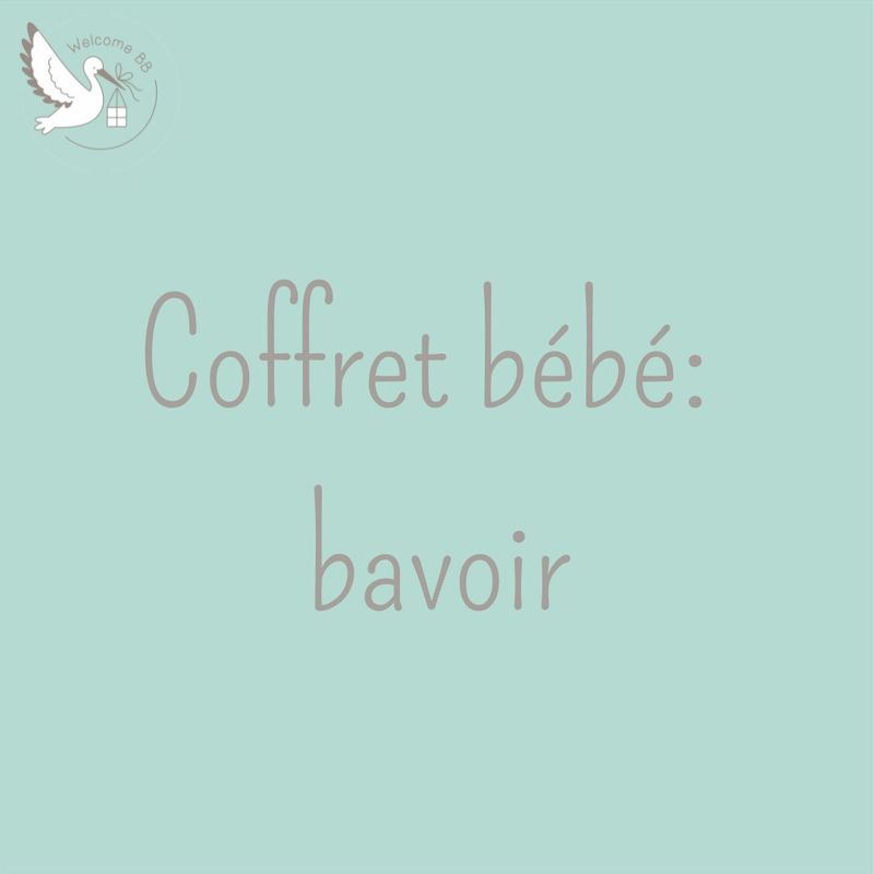 Showroom : Coffret bavoir Showroom : Coffret bavoir