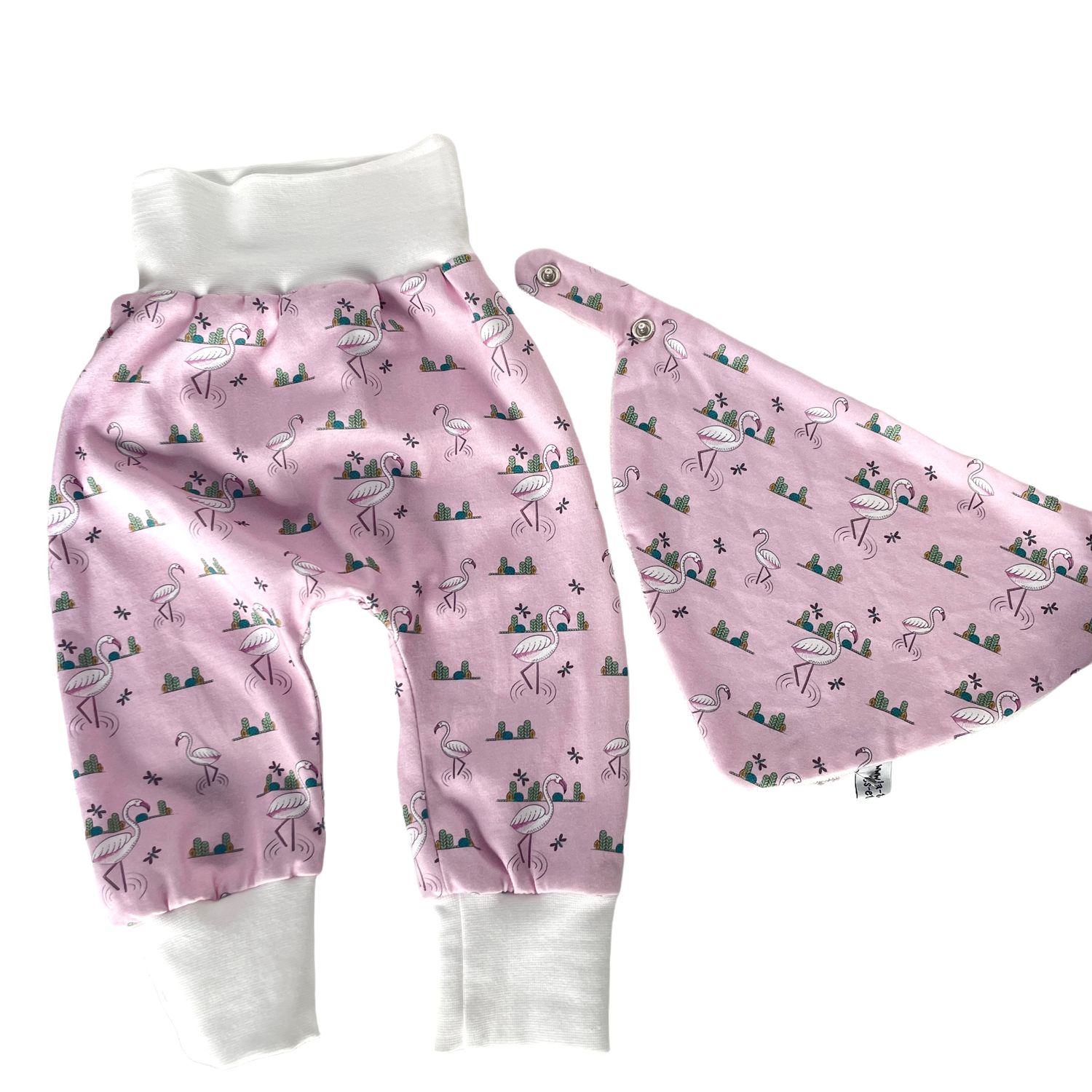 Ensemble : Sarrouel léger 3-6 M + bavoir