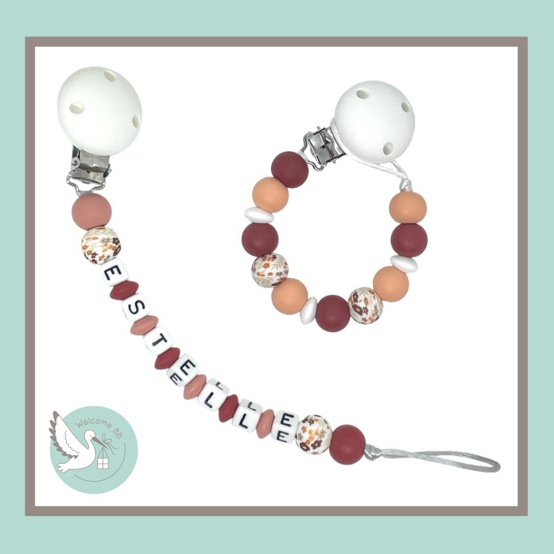 Attache-lolette : Douceur florale