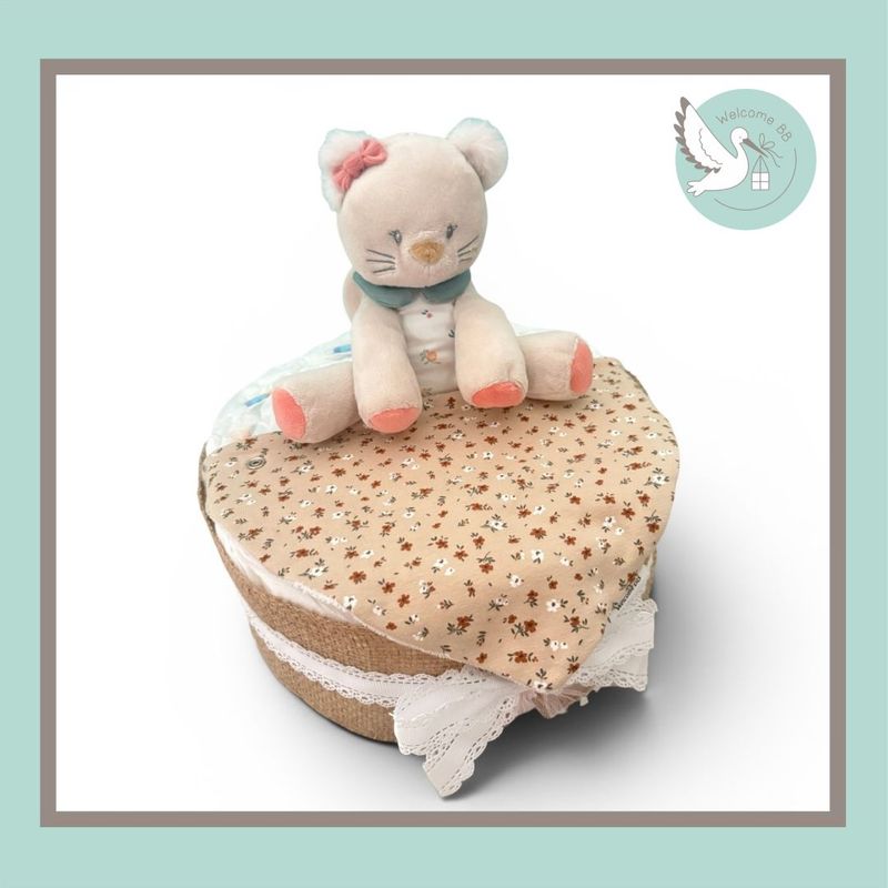 Gâteau de couches - CHATON