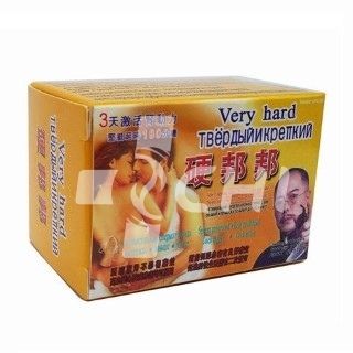 Китайская виагра «Твердый и крепкий Very Hard» / 10 капсул
