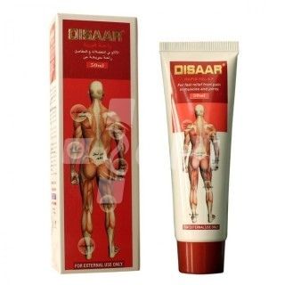 Разогревающая мазь для суставов &quot;DISAAR&quot; - для облегчения боли в суставах и мышцах