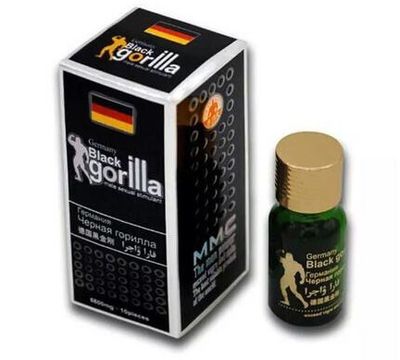 Немецкая сильная виагра Black gorilla (Черная горилла) / 10 шт.
