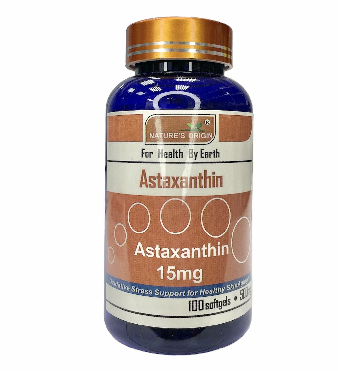 Жидкие капсулы Астаксантин (Astaxanthin) - мощный антиоксидант Nature’s Origin