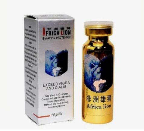 Комплекс для потенции &quot;Африканский лев&quot; (Africa lion) / 10 шт.