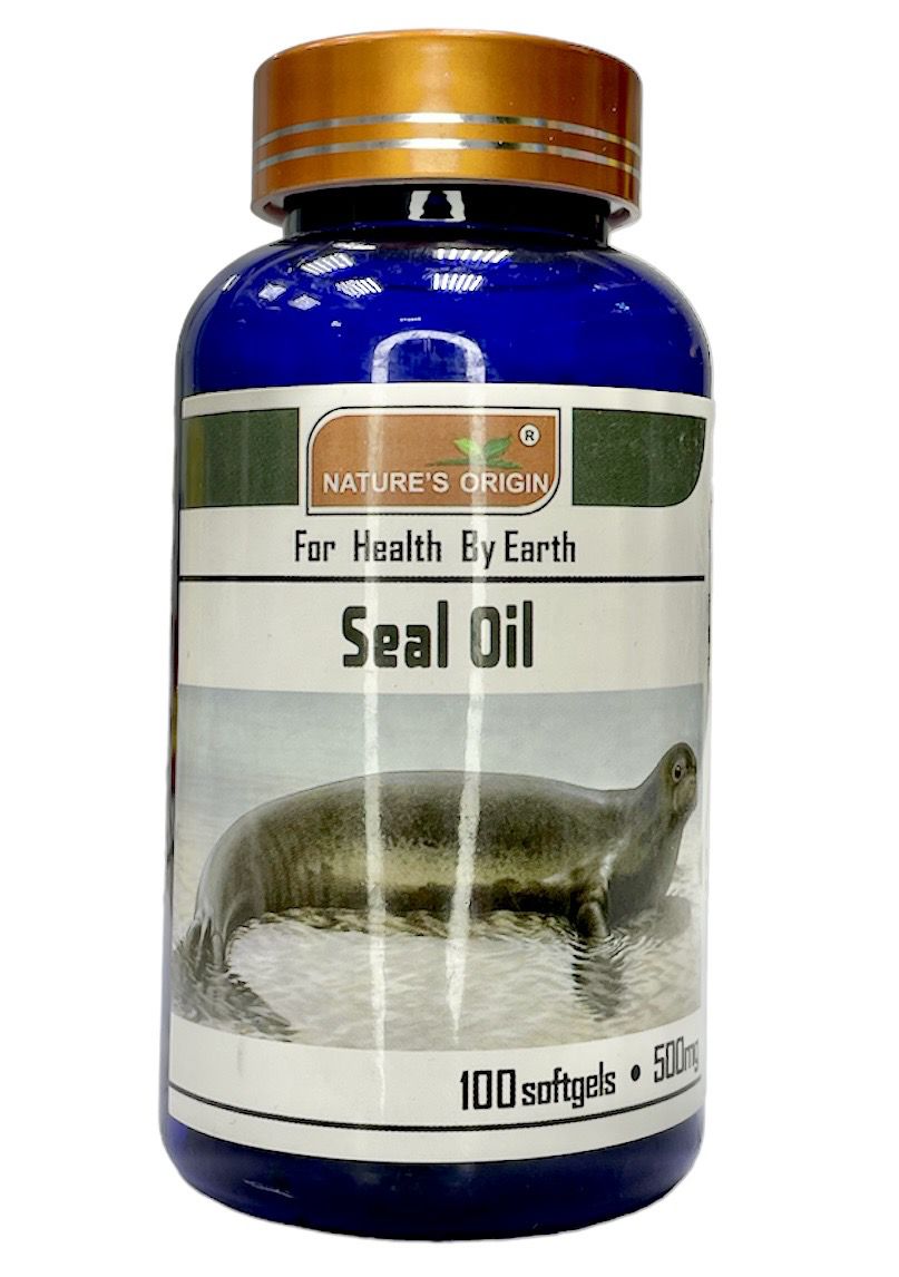 Жир морского тюленя (Омега-3) / Nature&#39;s Origin Seal Oil /100 капсул