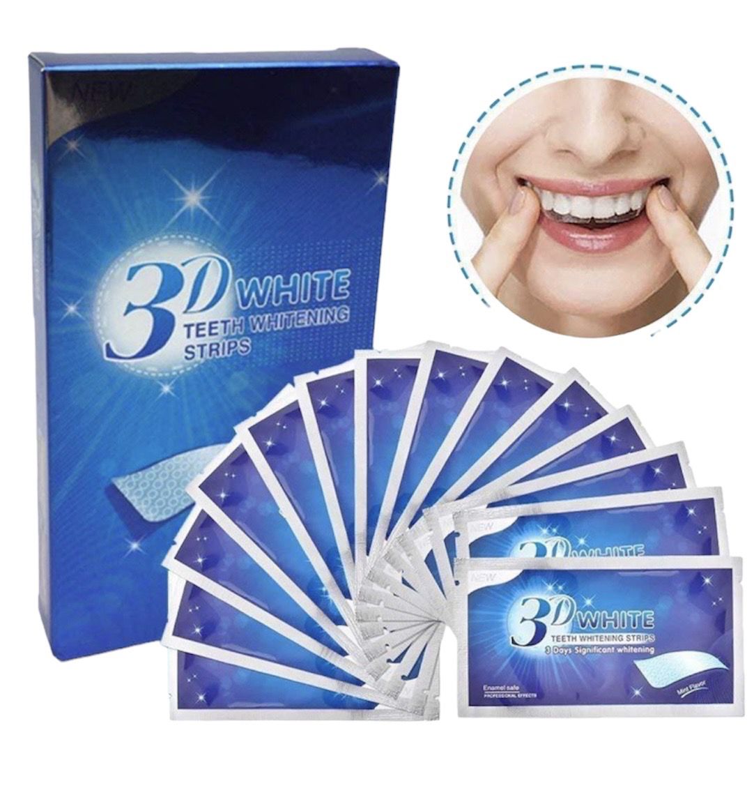 Отбеливающие полоски для зубов FOR THE HOME Advanced Teeth Whitening Strips / 7 пар