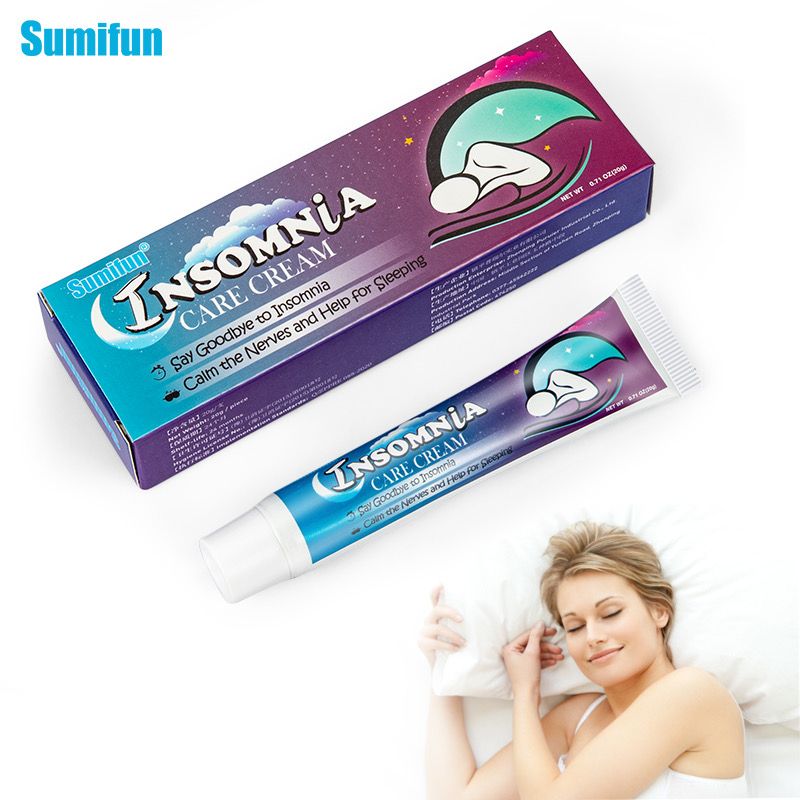 Крем с мелатонином для крепкого и спокойного сна Insomnia Care Cream Sleep