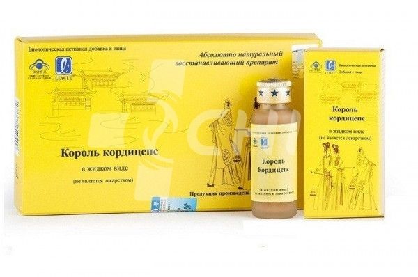 Эликсир &quot;Король Кордицепс&quot; Ликэ (King of Cordyceps, League)/4 флакона