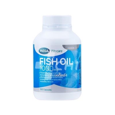 Рыбий жир &quot;Mega We Care&quot; 1000 mg / Fish Oil, Omega-3