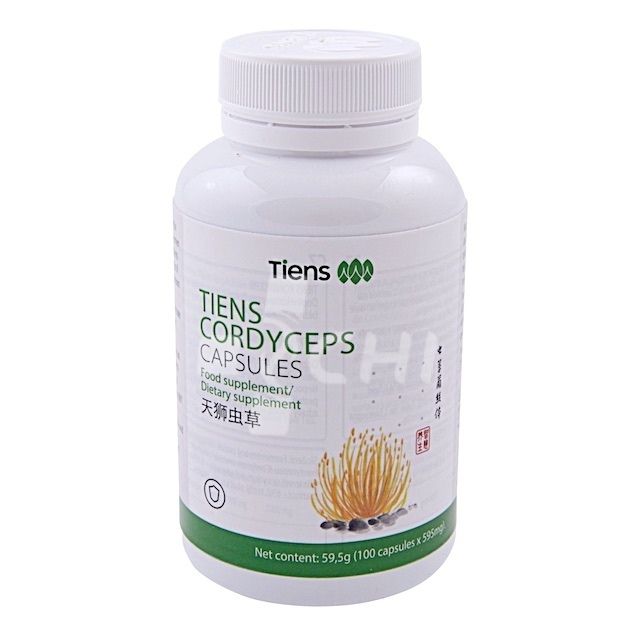 Кордицепс фирмы &quot;Тяньши&quot; в капсулах 100 шт. (Cordyceps Tiens) / срок годности до 06.2025
