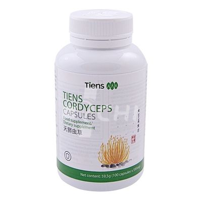 Кордицепс фирмы &quot;Тяньши&quot; в капсулах 100 шт. (Cordyceps Tiens) / срок годности до 06.2025
