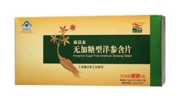 Таблетированный Американский женьшень без добавок (Hongfuloi shugar free American Ginseng tablets)