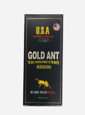 Золотой муравей, Gold Ant, возбуждающие таблетки для мужчин, повышение либидо, мужская виагра, для повышение потенции