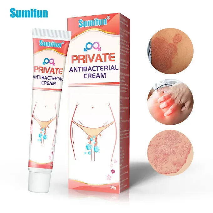 Интимный  антибактериальный крем для женщин Private Antibacterial Cream / Sumifun.