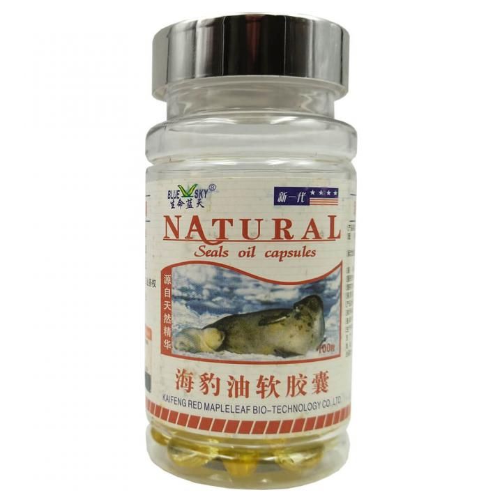 ЖИР МОРСКОГО КОТИКА " SEALS OIL CAPSULES"/100 капсул