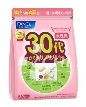 Комплексные витамины Фанкл для женщин 30+ (30 дн.) / FANCL / Японский БАД/РАСПРОДАЖА! Срок до 04.2026 г