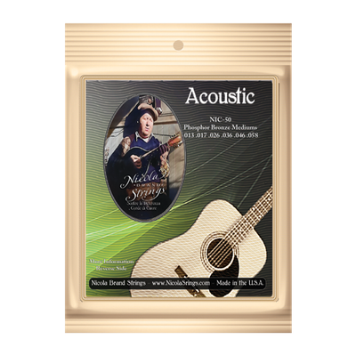 Acoustic - NIC50 - Heavy Mediums - Phosphor Bronze - Single Pack