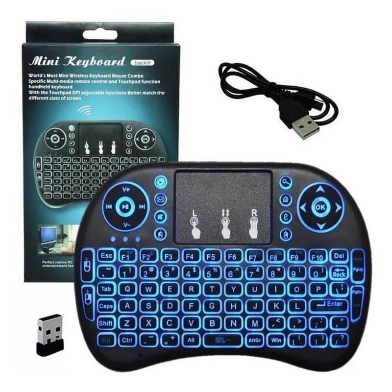 Wireless Mini Colour Changing Keyboard