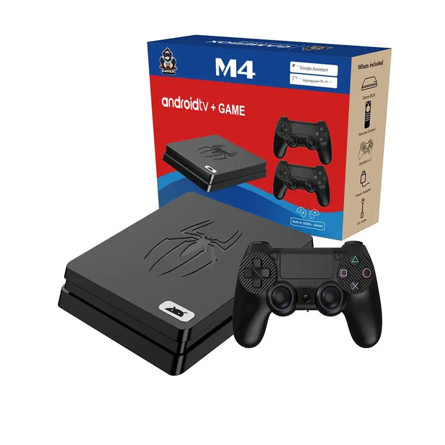 4K 3D video game Console 2.4G Wireless controller  android system