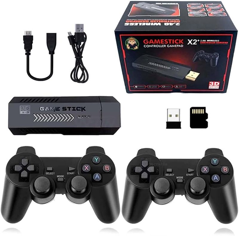 X2 Plus Game Stick Retro Console,Plug &amp; Play Video Game Stick,