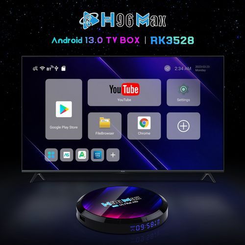 H96Max Ultra 8K with MIni wireless keyboard
