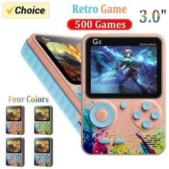 G5s Children hand Held games Console 500 games
