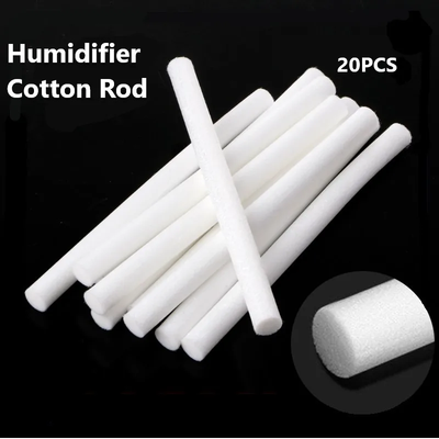 20Pcs Humidifier Filters Replacement Cotton Sponge Stick
