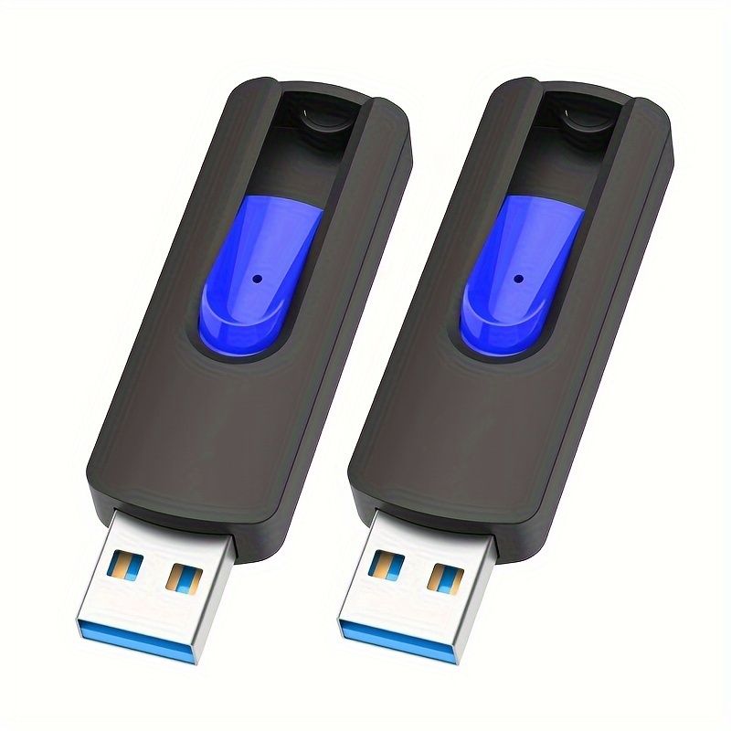 128GB Flash Drive 3.0 2 Pack, Upgraded 130MB/s USB 3.0
