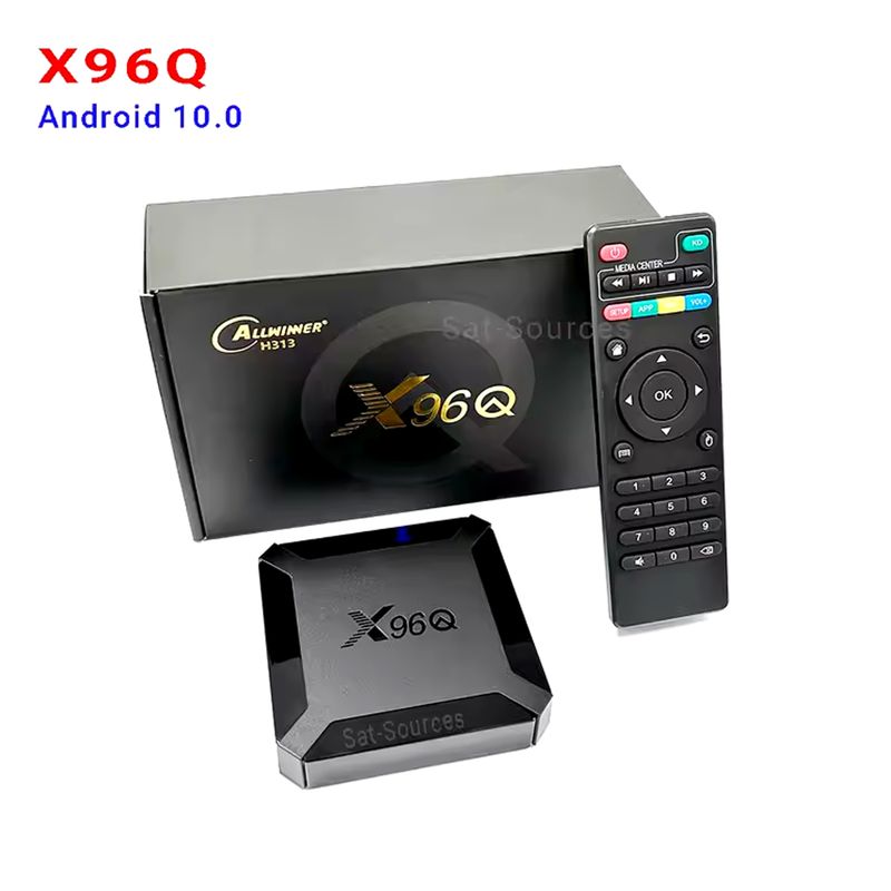 X96Q Smart Android Box with FREE life time 20000 Channels