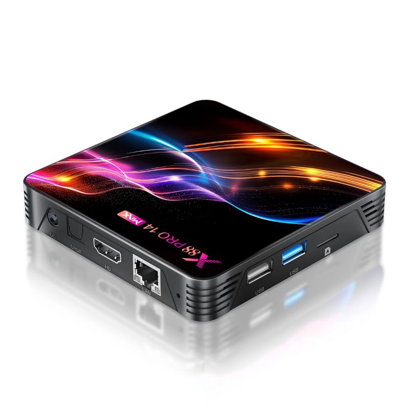 X88 Pro 14 Max RK3528 Android 14 BT 5.0 Smart