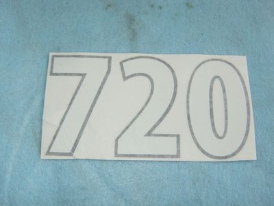 International 720 Plow Decal