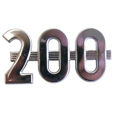 Side Emblem &quot;200&quot; IHS292