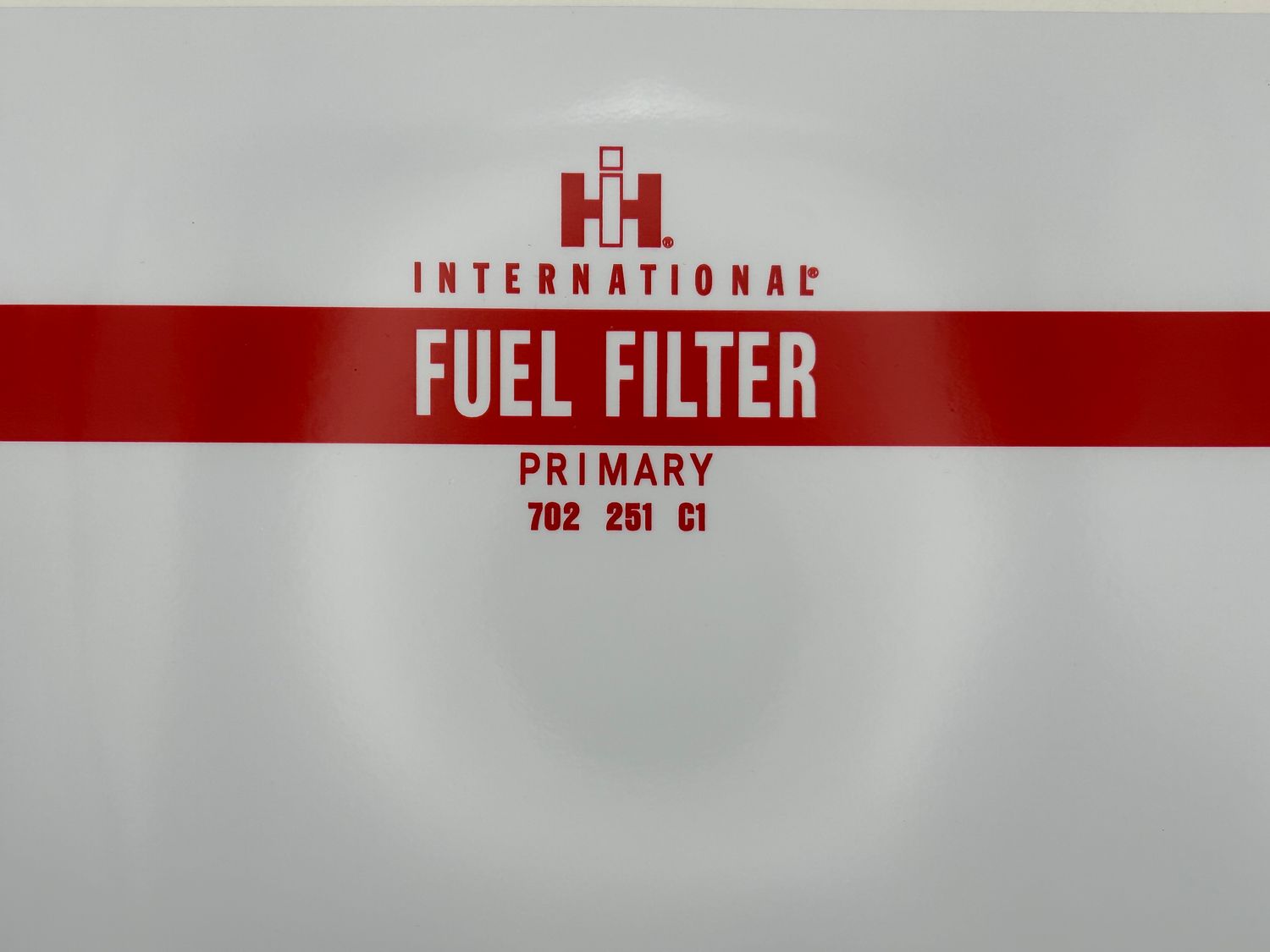 Fuel Filter Wrap Red PRIMARY