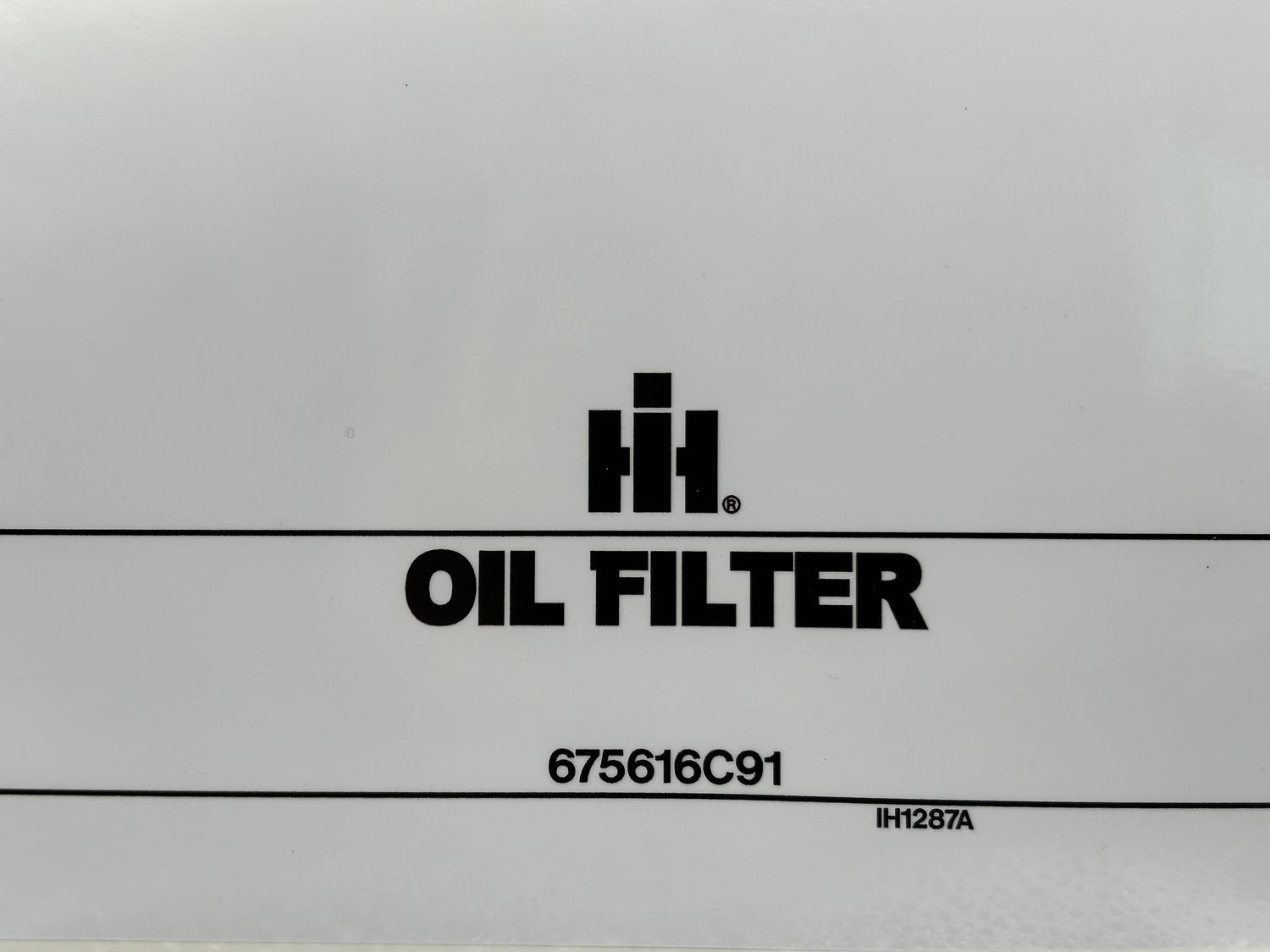 OIL Filter Wrap Black