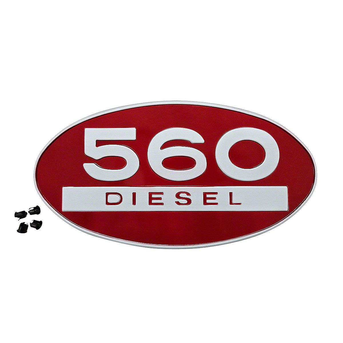 Side Emblem Farmall / IH 560 Diesel, 369129R1 IHS718