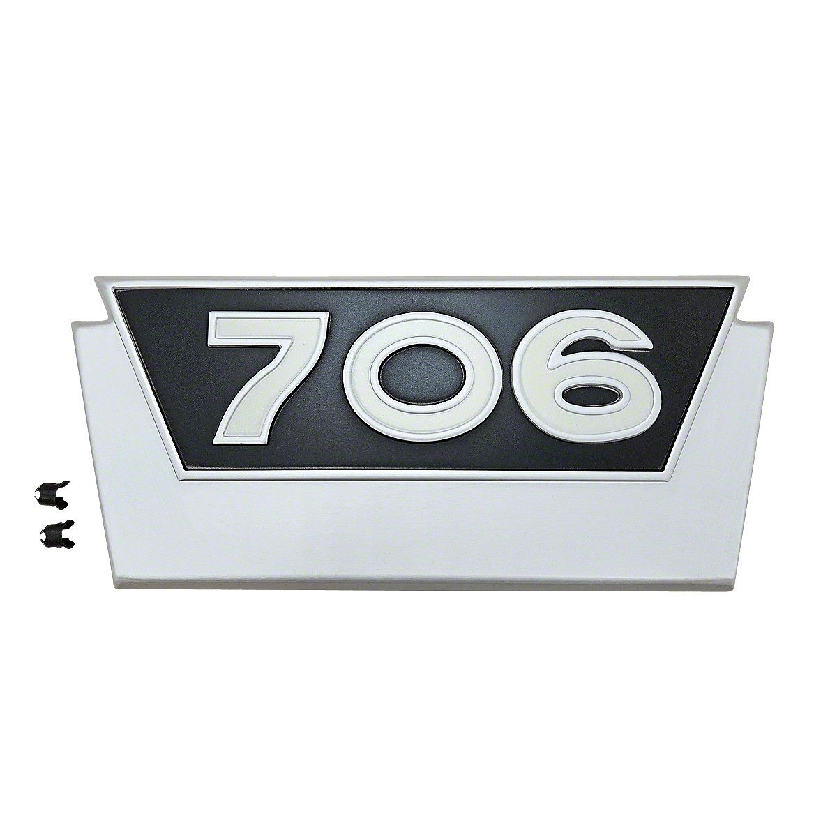 Side Emblem, Farmall / IH 706 Gas, 381554R1 IHS720