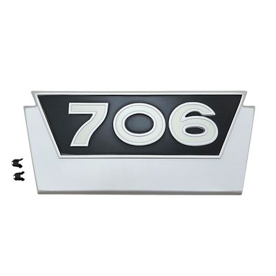 Side Emblem, Farmall / IH 706 Gas, 381554R1 IHS720