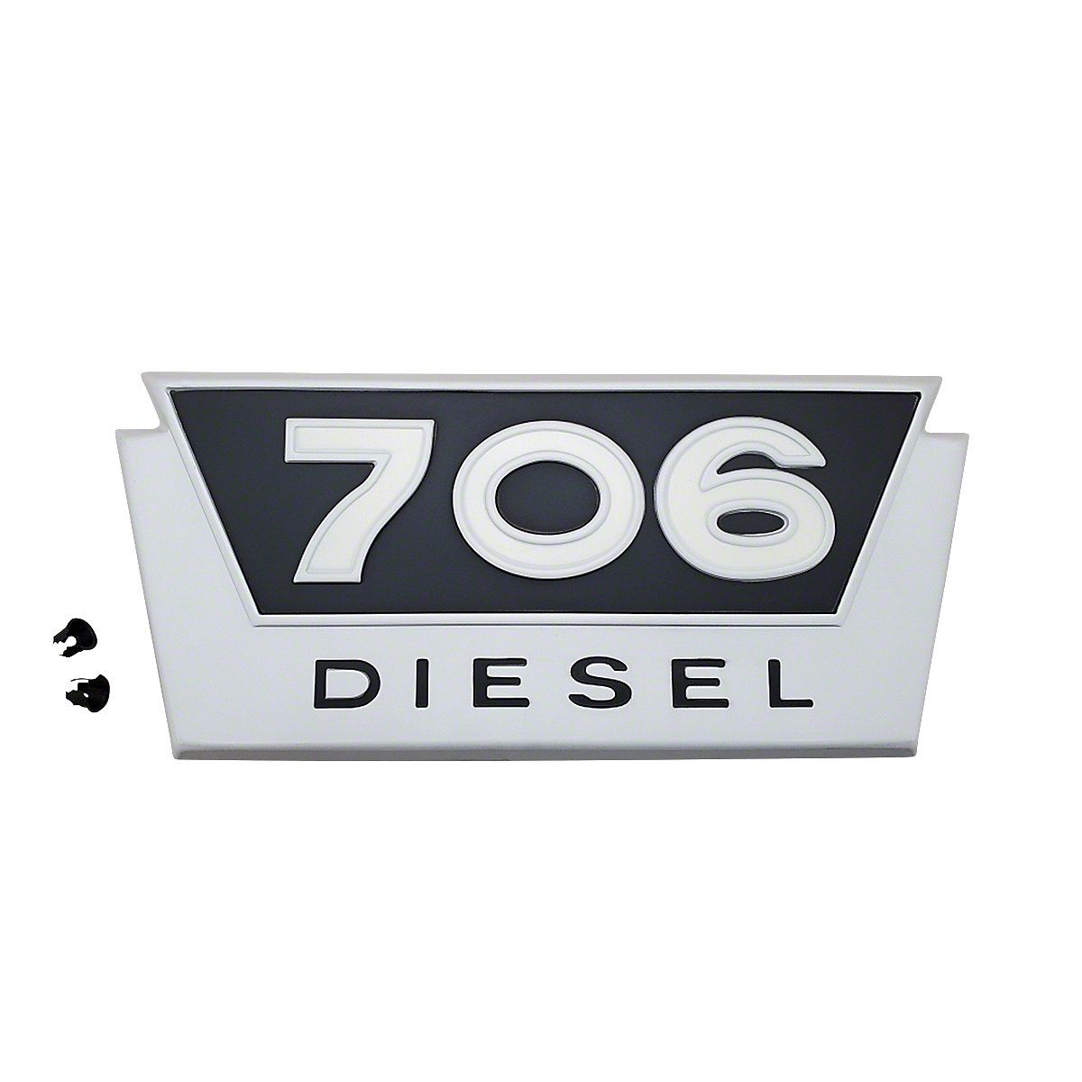 Side Emblem, Farmall / IH 706 Diesel, 381555R1 IHS722