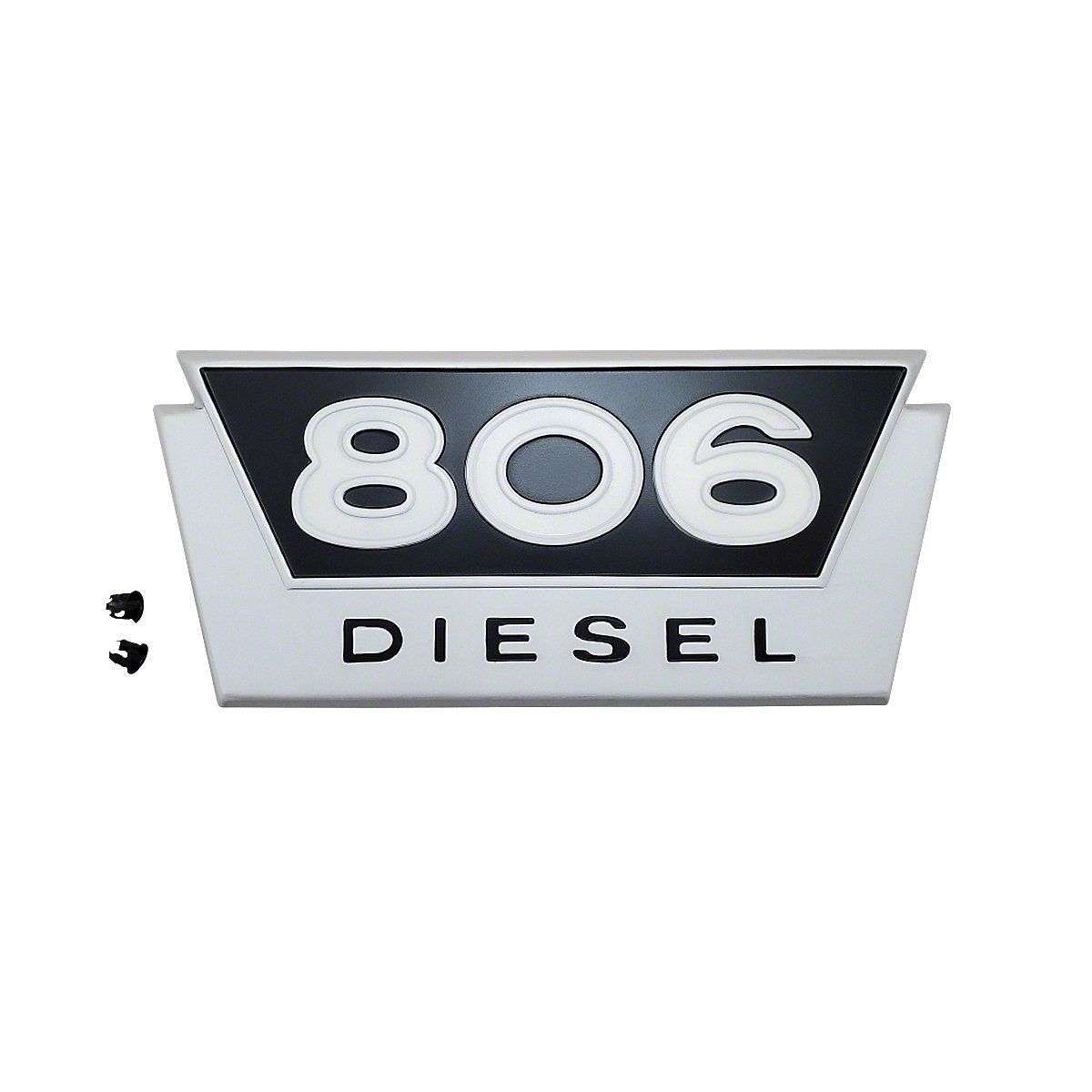 Side Emblem, Farmall IH 806 Diesel, 381558R1 IHS726