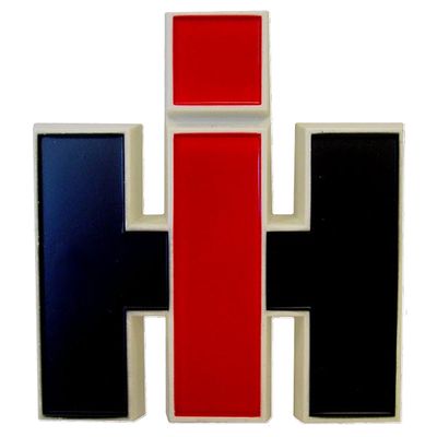 Plastic IH Emblem (for front or for cab) IHS837