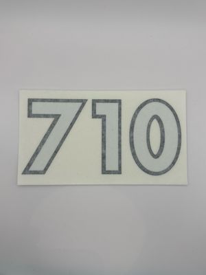 710 Plow Decal