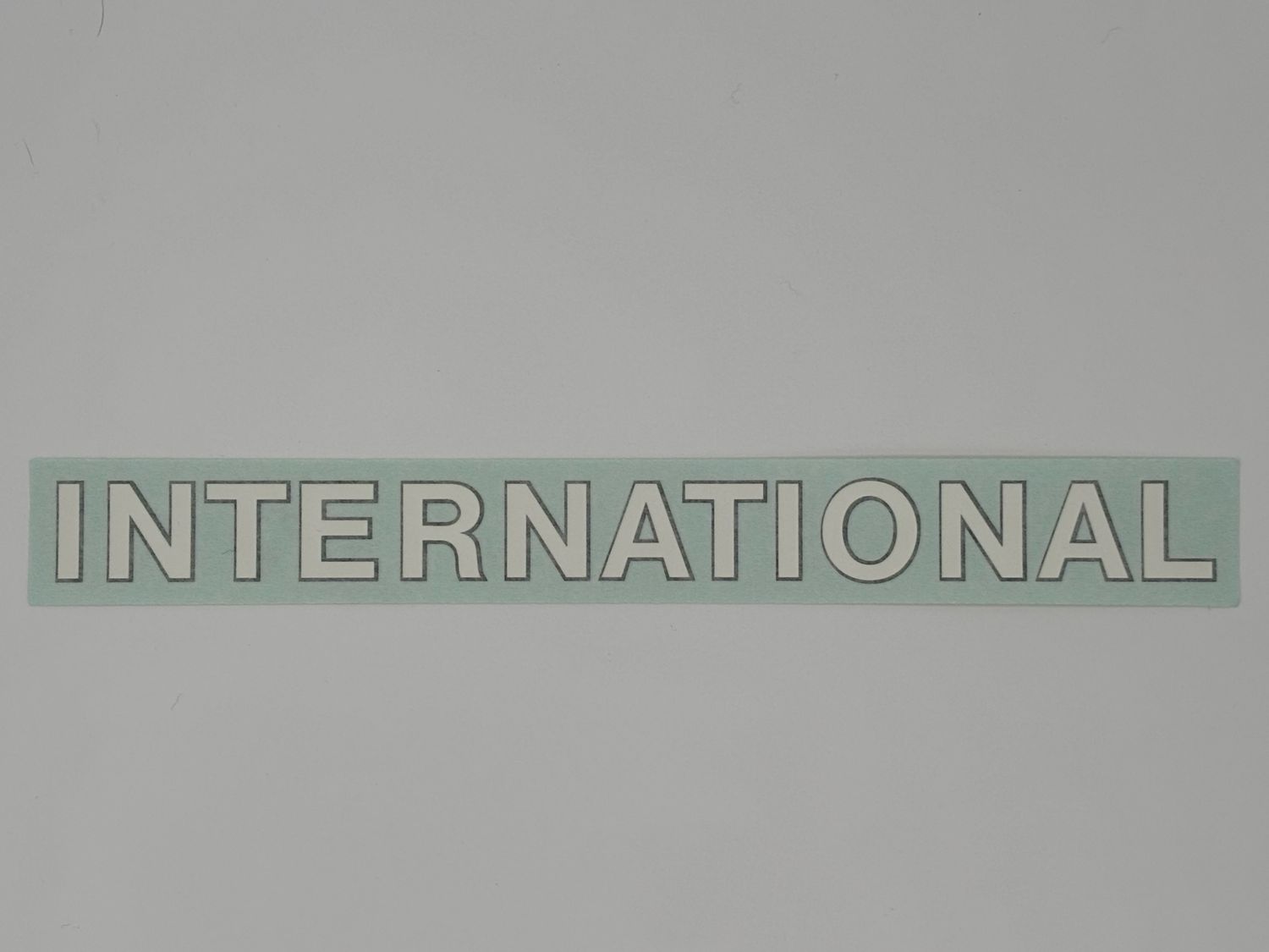 International Decal 17 5/8 Long X 1 7/16 Tall