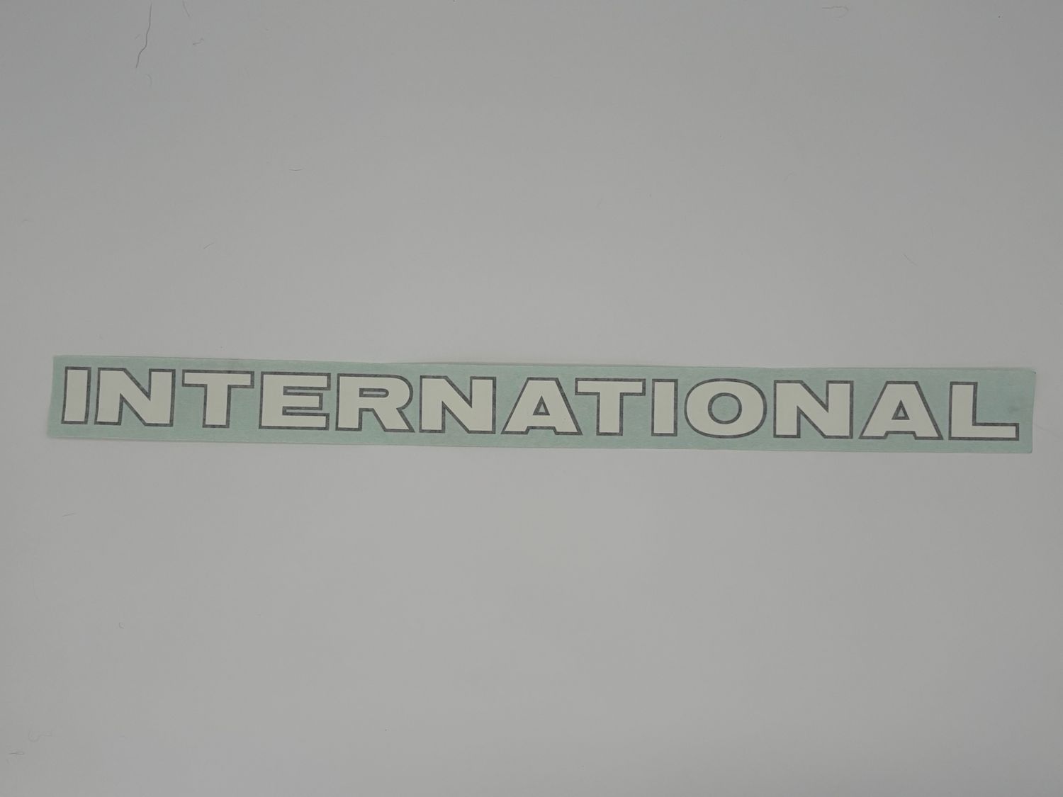 International Decal 23 1/2 Long X 1 7/16 Tall