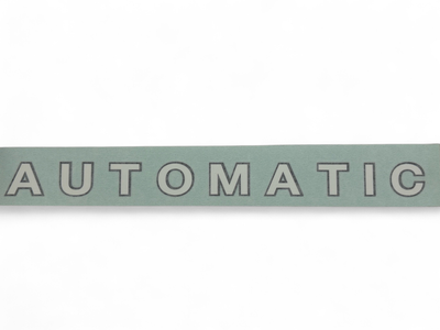 Plow Decal: AUTOMATIC