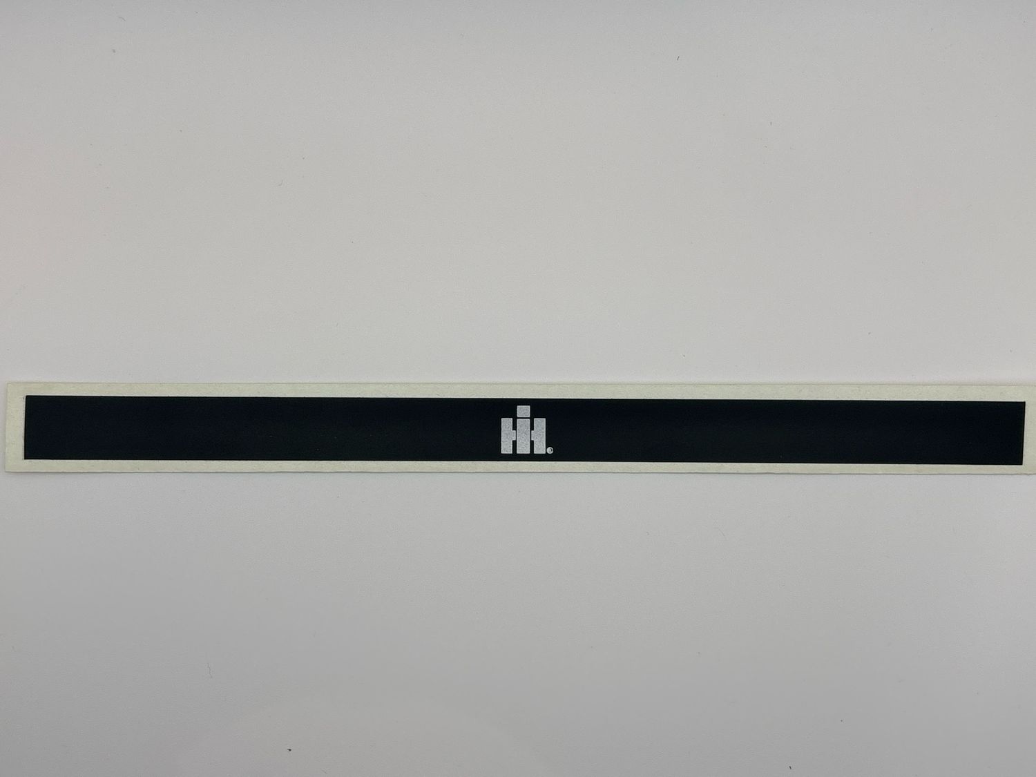 IH Radio Decal (Black and Silver)
