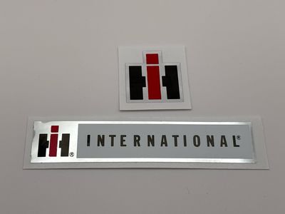 IH Radio Decal