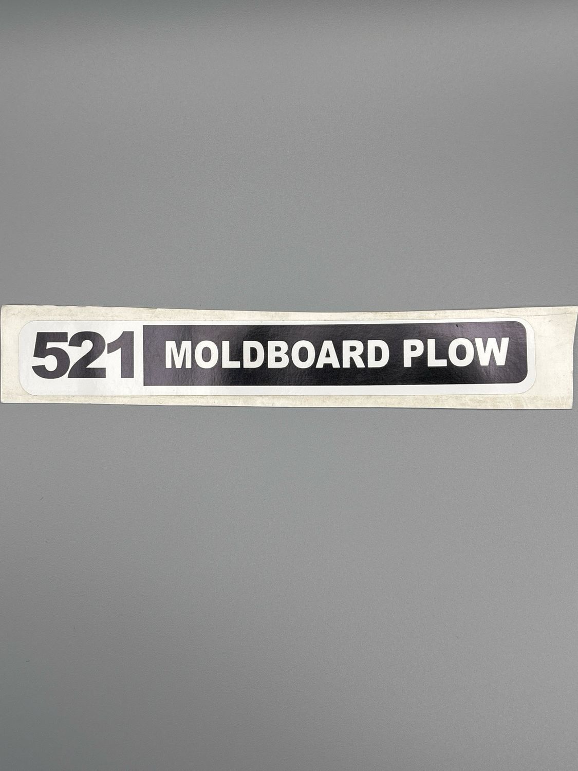 521 Moldboard Plow Decal
