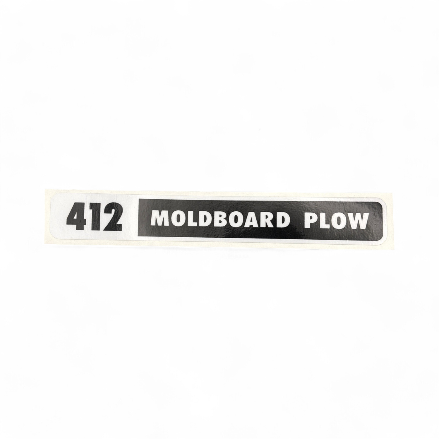 412 Moldboard Plow Decal