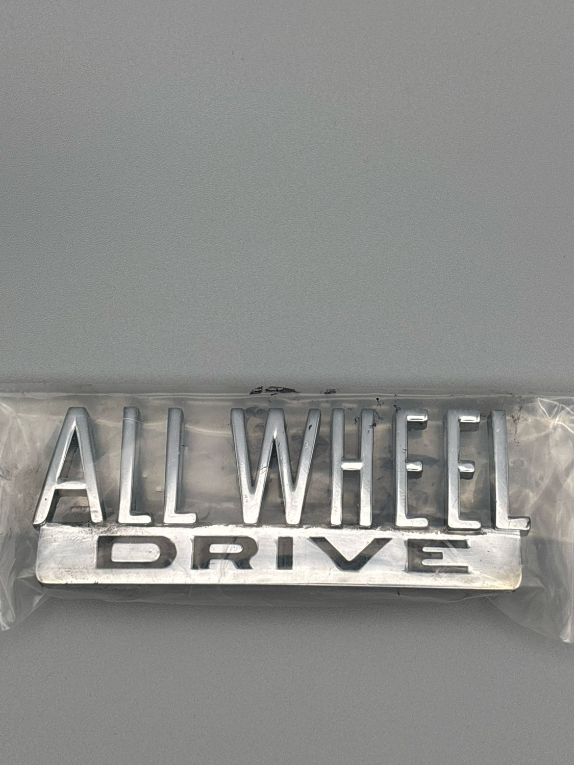 All Wheel Drive Emblem